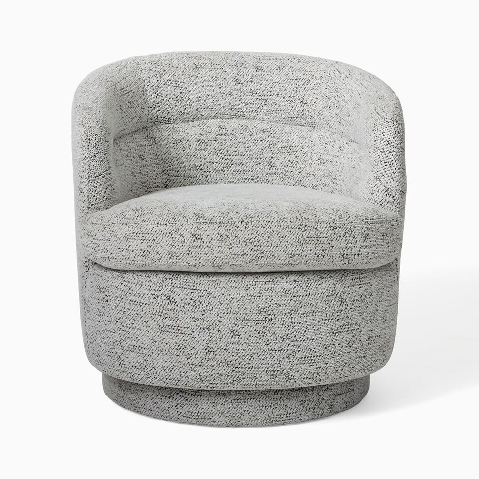 Viv Swivel Chair West Elm UK